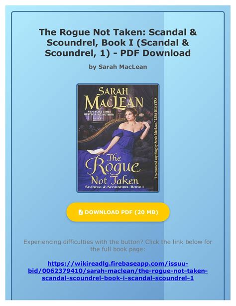 Rogue Not Taken Scandal Scoundrel Epub