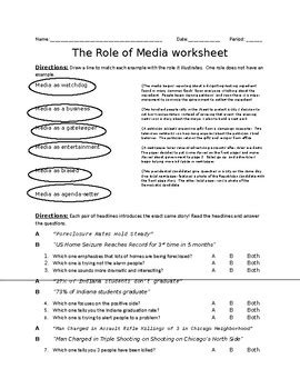 Role Of Media Icivics Answer Key Epub