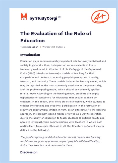 Role of Evaluation in Education Kindle Editon