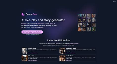 Roleplay Generator AI: Unleash Your Imagination