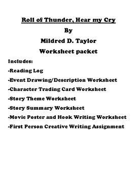 Roll Of Thunder Packet Answers Kindle Editon