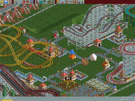 RollerCoaster Tycoon Mac Screensaver: Get Your Thrill On