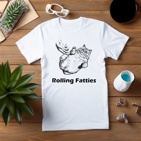 Rolling Fatties Cat Shirt: The Purr-fect Attire for Cat-Loving Stoners