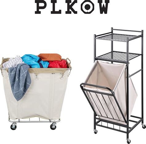 Rolling Laundry Carts: