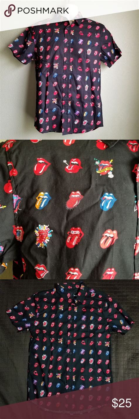 Rolling Stones Button Down Shirt: An Iconic Fashion Statement