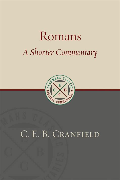 Romans A Shorter Commentary Kindle Editon