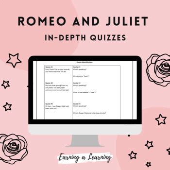 Romeo And Juliet Quote Identification Answers Epub