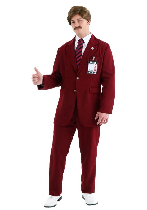 Ron Burgundy Costume