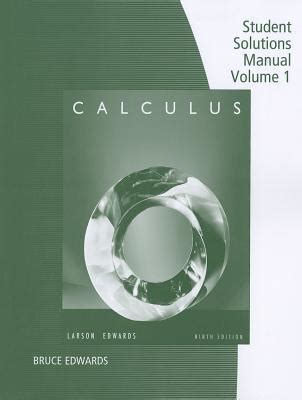 Ron Larson Calculus 9th Solutions Kindle Editon