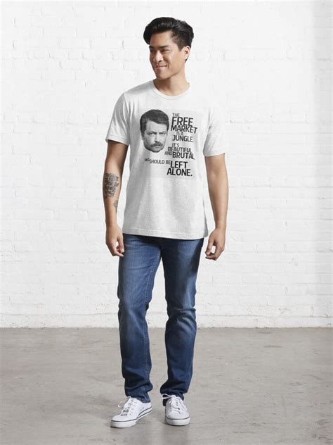 Ron Swanson T-Shirts: A Symbol of Liberty and Individualism