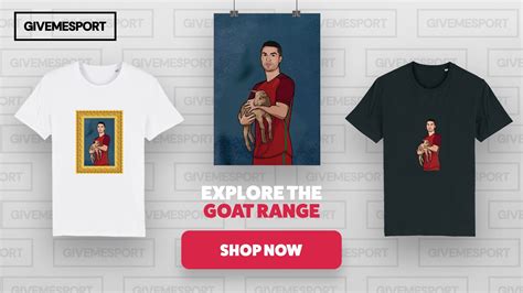 Ronaldo's GOAT T-Shirt: A Symbol of Legendary Footballing Prowess