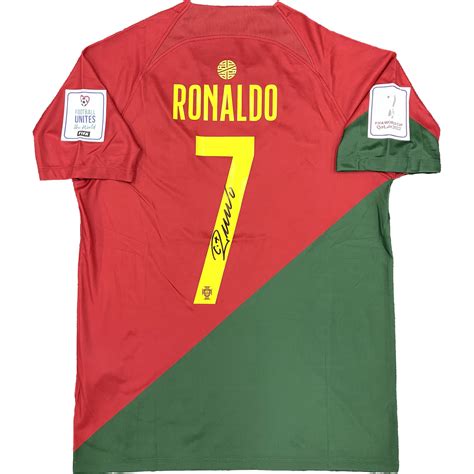 Ronaldo's Signed Portugal Jersey: An Investment in History