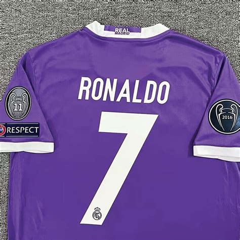 Ronaldo Goes Purple: A Jersey History in 10,000 Words