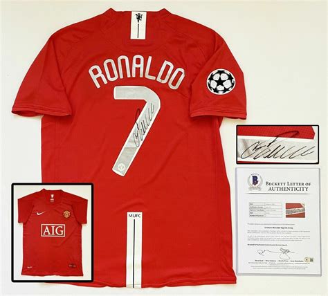 Ronaldo Signed Jersey: A Collectible and Investment