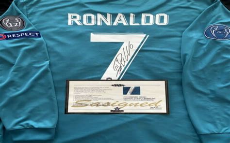 Ronaldo Signed Jersey: Limited Edition 10K Masterpiece