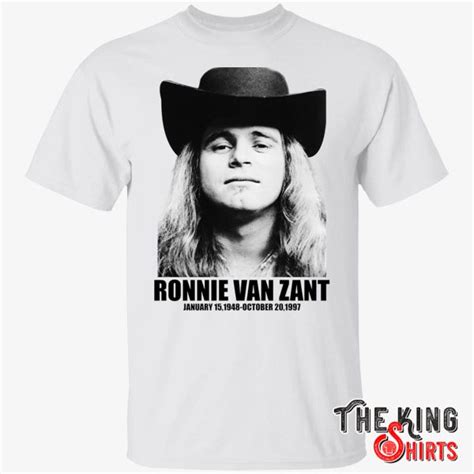 Ronnie Van Zant Shirts: The Ultimate Guide to Finding the Perfect One for You