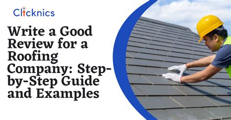 Roofing Company Customer Review Analysis Template