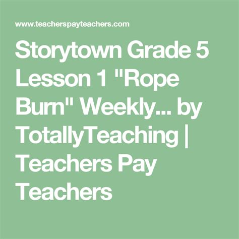 Rope burn storytown selection test Ebook Doc