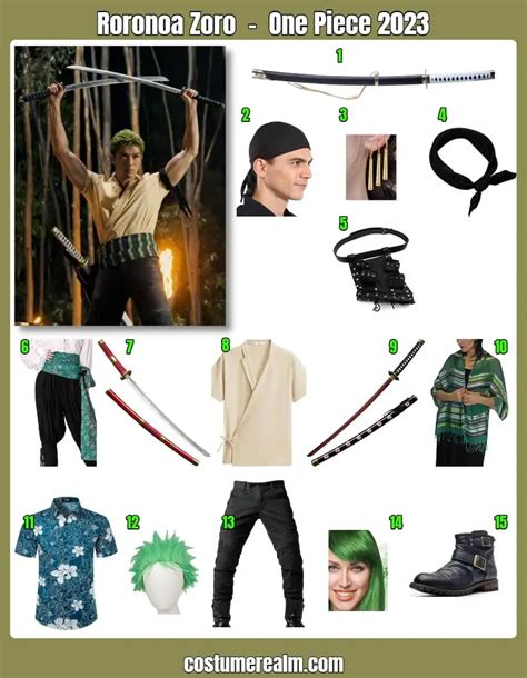 Roronoa Zoro Cosplay Costume: A Guide to Dressing Like the Legendary Swordsman