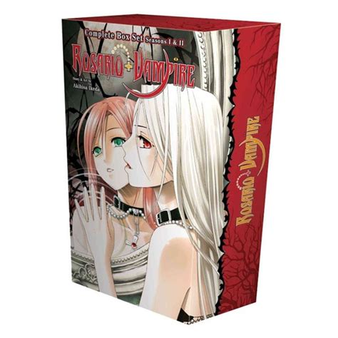 Rosario Vampire Complete Box Set Volumes 1-10 and Season II Volumes 1-14 with Premium Reader