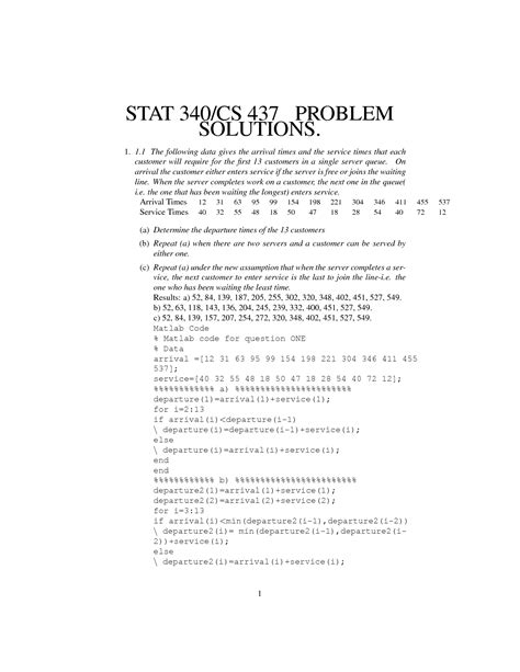 Ross Simulation 4th Solution Reader