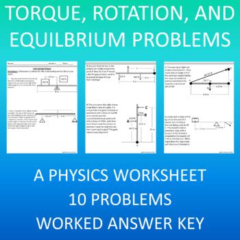 Rotational Equilibrium Conceptual Physics Answers Reader