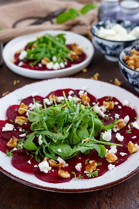 Rote bete carpaccio dressing