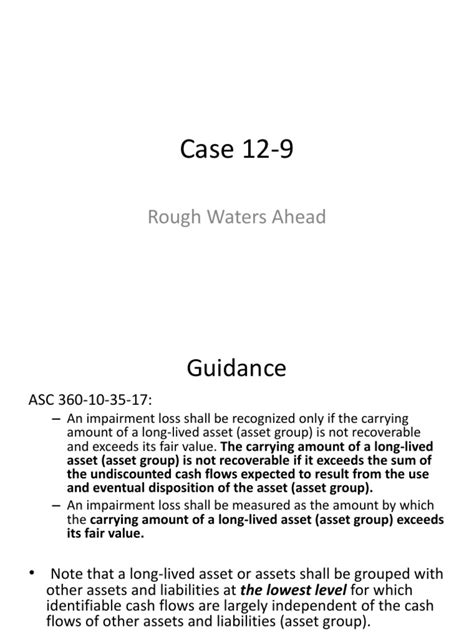 Rough Waters Ahead Case Solution Kindle Editon