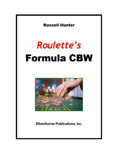 Roulette formula cbw Ebook PDF