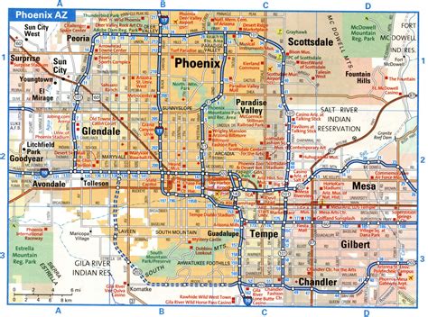 Route 1: Through Dallas and Phoenix