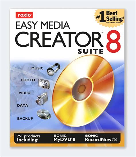 Roxio Easy Media Creator 8 For Dummies PDF