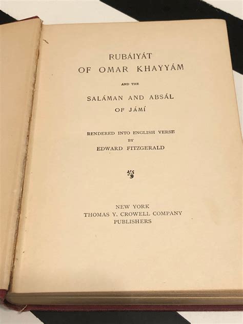 Rubaiyat of Omar Khayyam And the Salaman and Absal of Jami Rendered Into English Verse Classic Reprint Kindle Editon