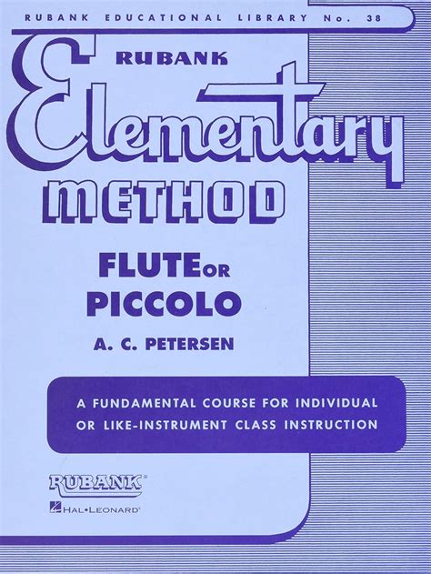 Rubank Elementary Method Flute or Piccolo Rubank Educational Library Kindle Editon