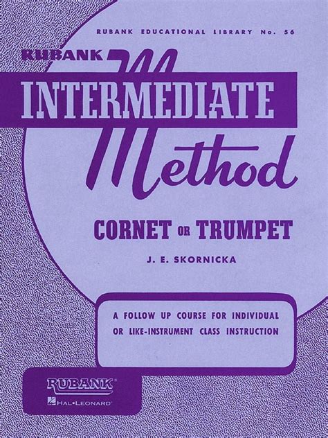 Rubank Intermediate Method Cornet Trumpet Sheet Music Ebook Epub