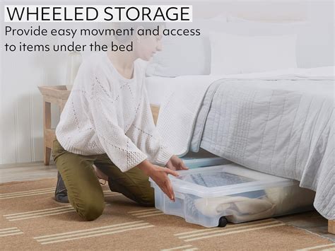 Rubbermaid Under-the-Bed Storage: The Ultimate Space-Saving Solution