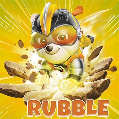 Rubble Paw Patrol: Mighty Pups - Embark on an Epic Adventure with the Mighty Rubble