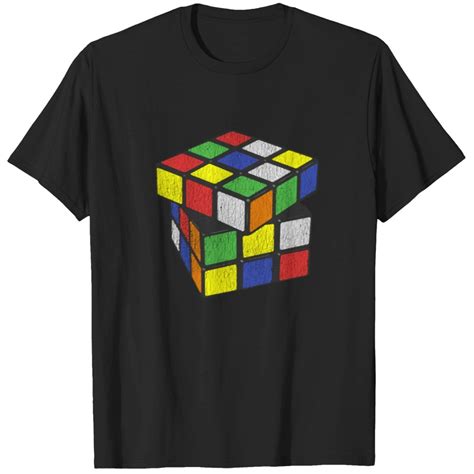 Rubik's Cube T-Shirt: A Timeless Classic for Puzzle Enthusiasts