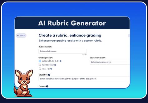 Rubrics Generator AI: Unlock Enhanced Assessment and Feedback