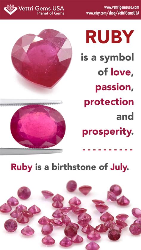 Ruby: The Stone of Passion and Prosperity