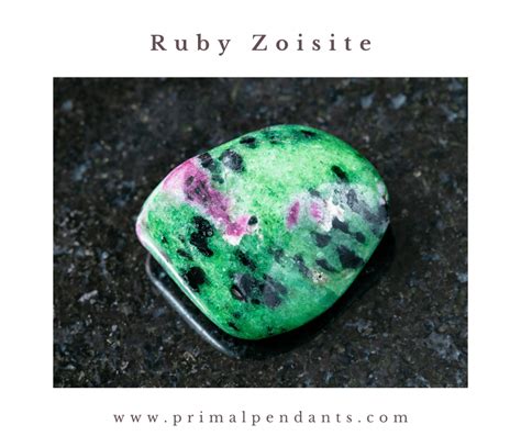 Ruby and Zoisite: The Gemstones of Passion and Insight