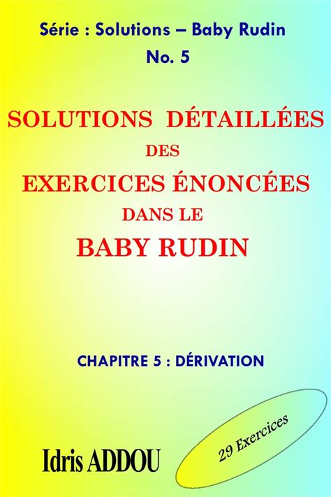 Rudin Chapter 5 Solutions Epub