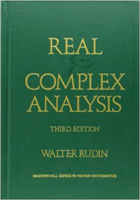 Rudin Real And Complex Analysis Solution Manual 3 Epub