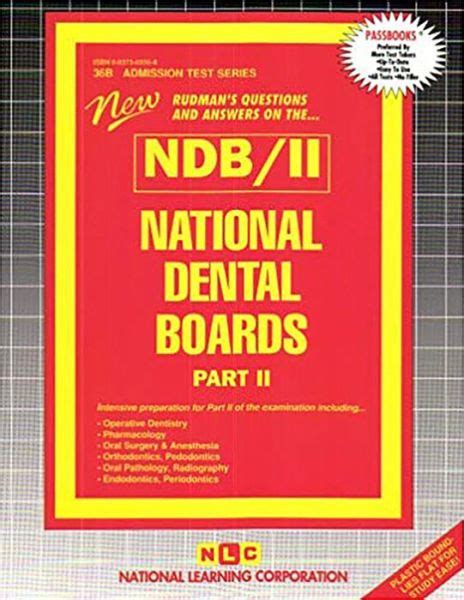 Rudman.s.Questions.and.Answers.on.the.NDB.II.National.Dental.Boards.Part.II Ebook Epub