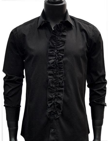 Ruffle Shirt Black: A Timeless Classic