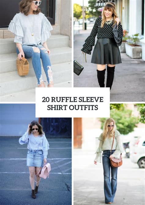 Ruffle Sleeve Shirts: A Style Guide for Every Occasion