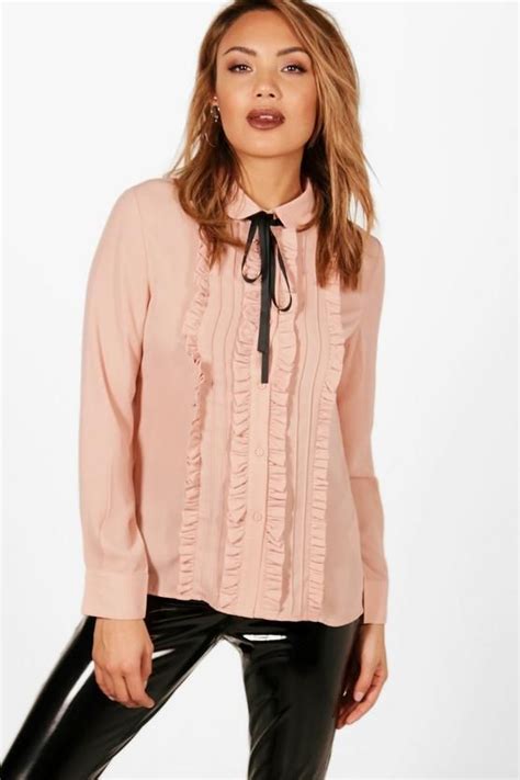 Ruffle Tuxedo Shirt: A Timelessly Chic Addition to Your Wardrobe