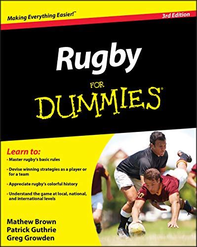 Rugby For Dummies 3rd Edition PDF