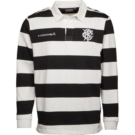 Rugby Shirt Black and White: A Timeless Classic