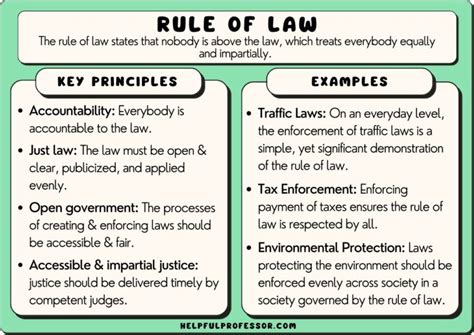 Rule of Law: AP Gov Definition and Principles