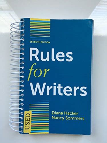 Rules For Writers 7th Edition Answer Key PDF